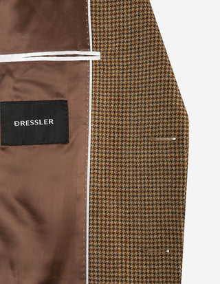Sawyer-HL Kavaj Hundtand Tweed Brun