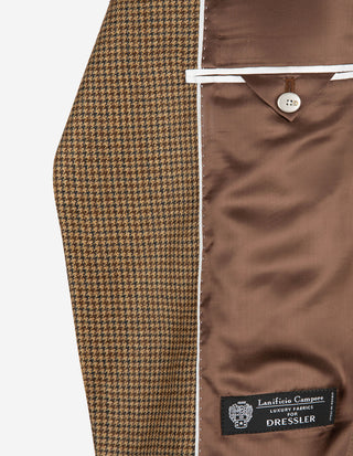Sawyer-HL Kavaj Hundtand Tweed Brun