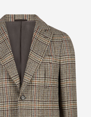 The Caruso Jacket Kavaj Vintage Tweed Brun