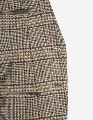 The Caruso Jacket Kavaj Vintage Tweed Brun