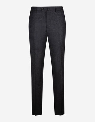 Aida Patch Kostym Ull Flanell Mörkblå