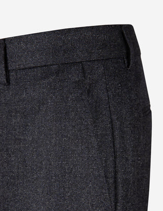 Aida Patch Kostym Ull Flanell Mörkblå