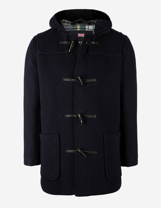Morris Mid-Length Duffel Ull Navy