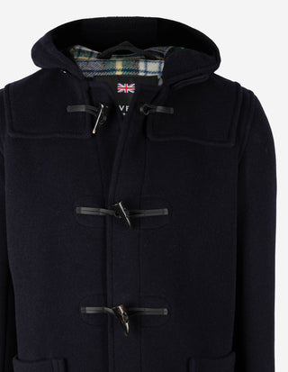 Morris Mid-Length Duffel Ull Navy