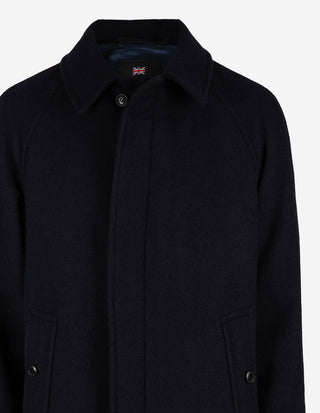 Hynes Raglanrock Ull Navy