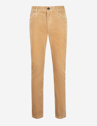 Enso Femficksbyxa Manchester Beige