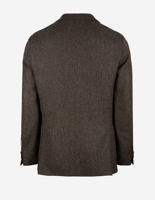 Ferry Patch Kavaj Moon Tweed Fiskben Brun
