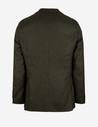Ferry Patch Kavaj Moon Tweed Fiskben Grön