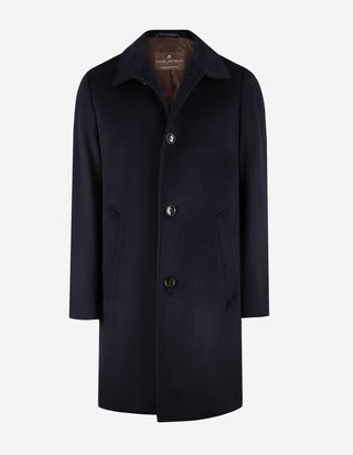 Chimney Collar Coat Rock Ull Navy