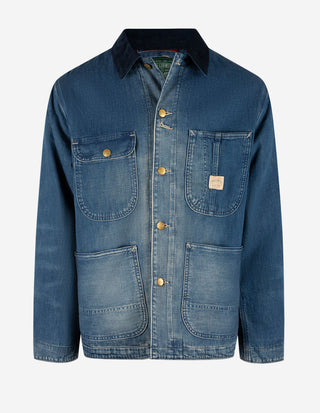 Denim Trucker Jacket Blå