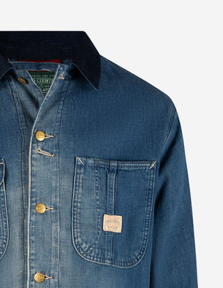 Denim Trucker Jacket Blå