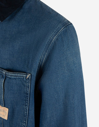 Denim Trucker Jacket Blå