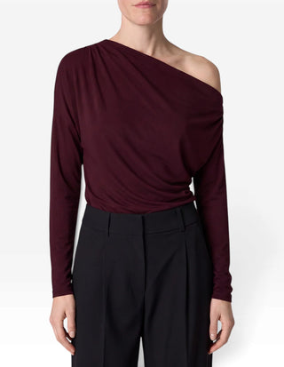 Colette Top Burgundy