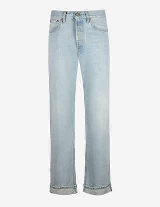 Rodolfo Jeans Selvedge Vintage Ljusblå