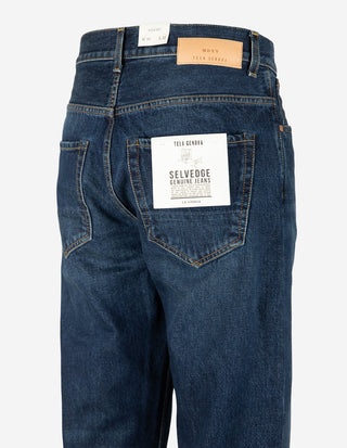 Rodolfo Jeans Selvedge Faded Blue