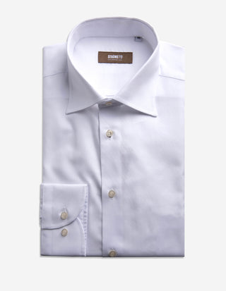 Slim Fit Skjorta Summer Oxford Bomull Vit