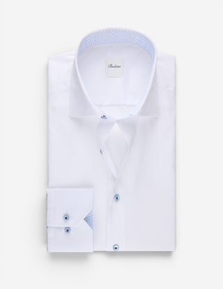 Slimline Skjorta Bomull Vit