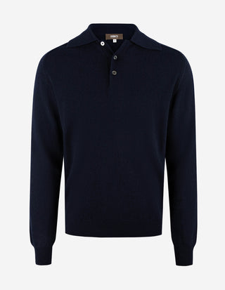 Polo Shirt Kashmir Mörkblå