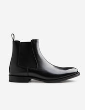 Chelsea Boots Läder Svart