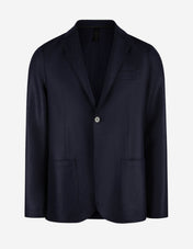 Kavaj Light Pressed Wool Navy