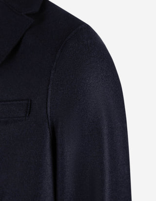 Kavaj Light Pressed Wool Navy