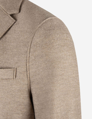 Kavaj Light Pressed Wool Beige