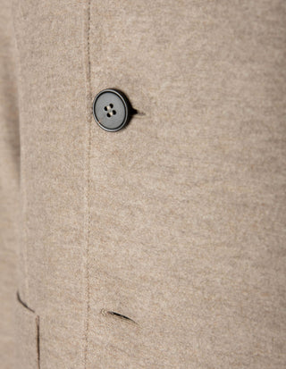 Kavaj Light Pressed Wool Beige