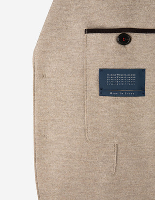 Kavaj Light Pressed Wool Beige