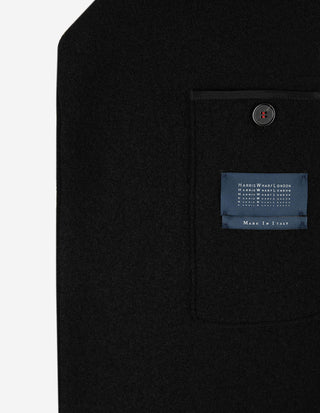 Rock Boiled Wool Svart