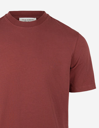 Matteo T-Shirt American Jersey Vinröd