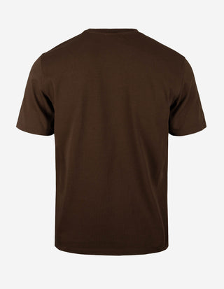 Matteo T-Shirt American Jersey Brun