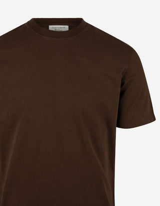 Matteo T-Shirt American Jersey Brun