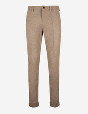 Torino City Chinos Bomull Fiskben Beige