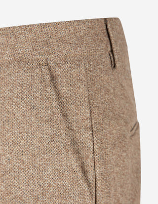 Torino City Chinos Bomull Fiskben Beige