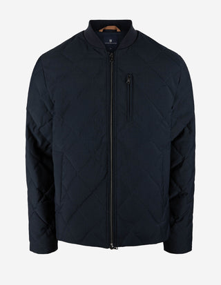 Brixen Quiltad Dunjacka Navy