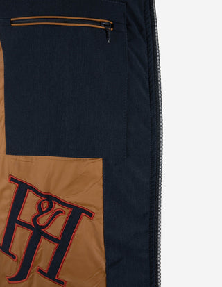 Brixen Quiltad Dunjacka Navy
