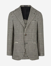 Sartorial Jacket Kavaj Ull Hundtand Svart/Vit