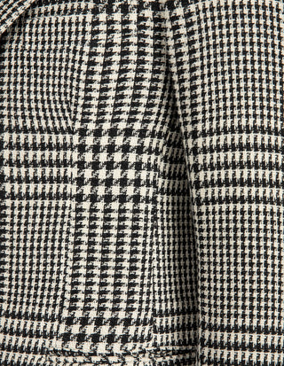 Sartorial Jacket Kavaj Ull Hundtand Svart/Vit