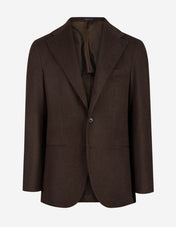 Sartorial Jacket Kavaj Siden Kashmir Brun