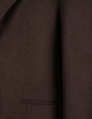 Sartorial Jacket Kavaj Siden Kashmir Brun