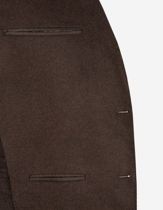 Sartorial Jacket Kavaj Siden Kashmir Brun