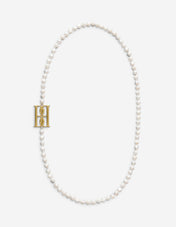 Chakallo Halsband Vit/Guld