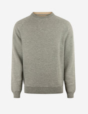 College Sweater Tröja Ull Grå