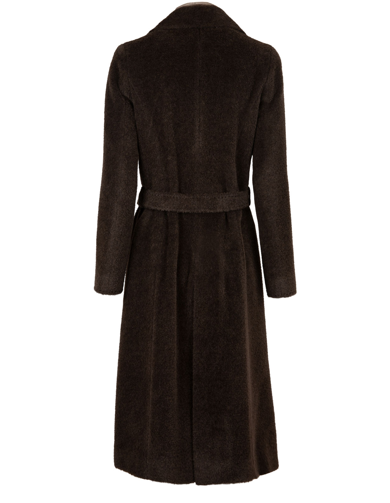 brown wool coat with hood