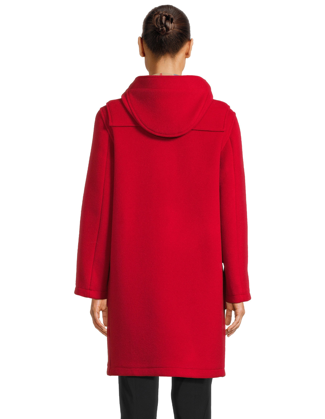 Duffle hotsell coat red