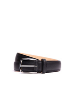 Adria Leather Belt Nero Stl 90