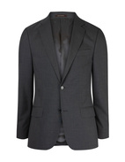 Edmund Suit Jacket Slim Fit Mix & Match Wool Dark Grey Stl 104