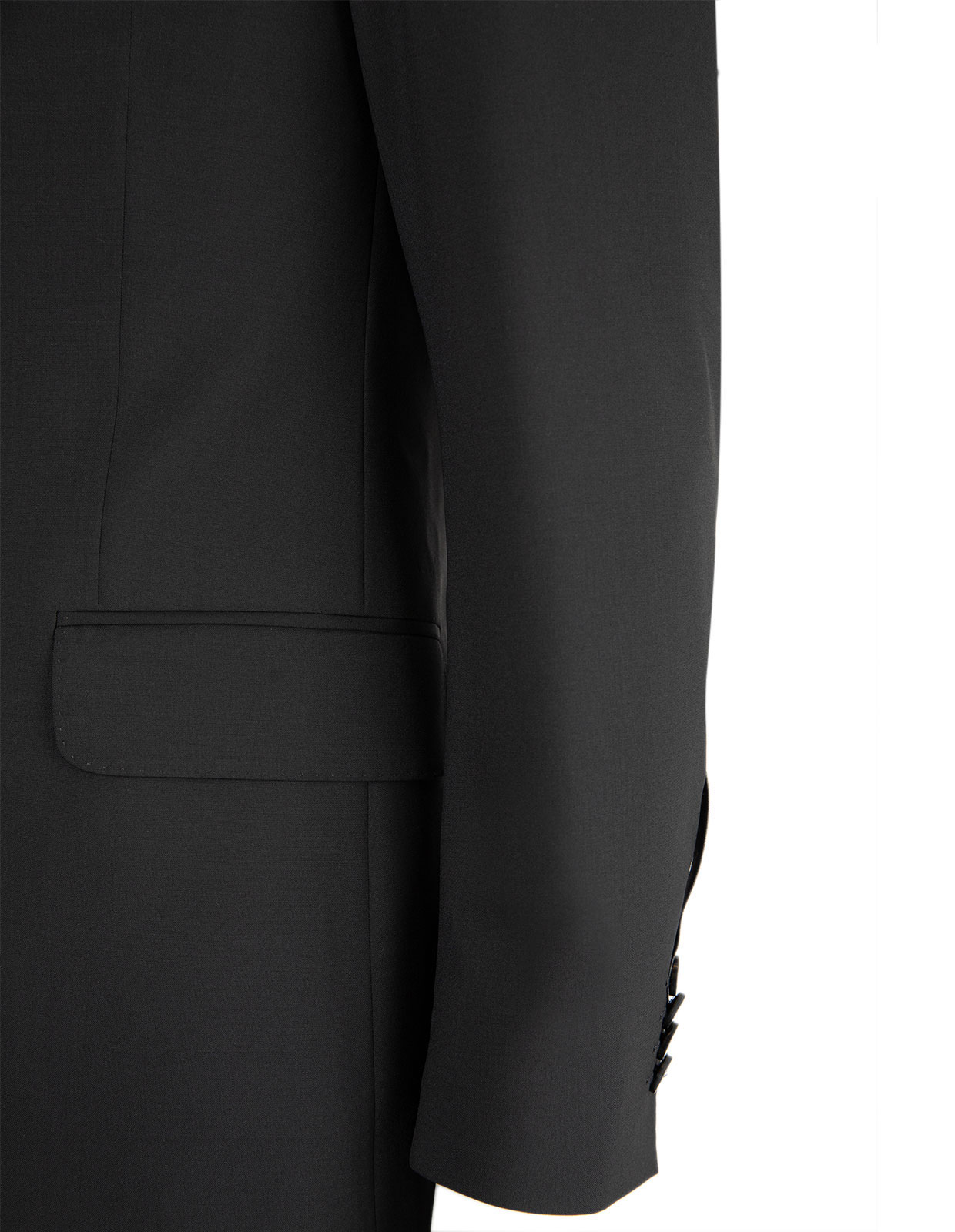 Falk Suit Jacket Regular Fit Mix & Match Wool Black Stl 108