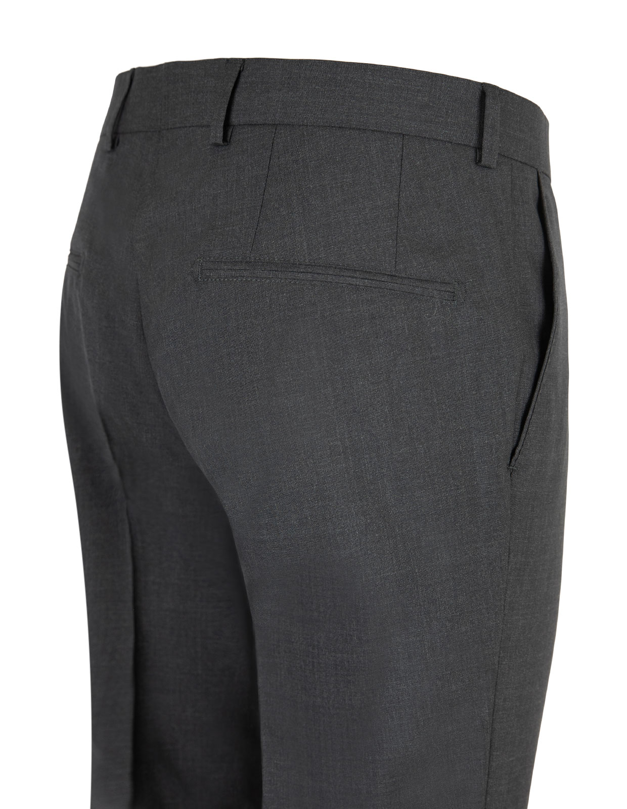 Diego Suit Trousers Regular Fit Mix & Match Wool Dark Grey Stl 104