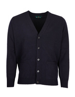 Cornwall Cardigan Lammull Navy Stl 50